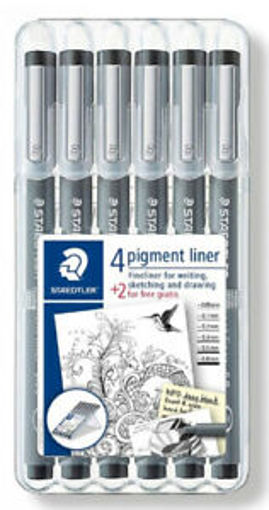 Picture of PIGMENT LINERS BLACK 4+2 FREE